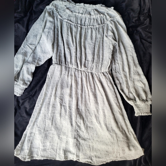 Mint Green 🍑Peach Love California Off The Shoulder Dress - Picture 12 of 15
